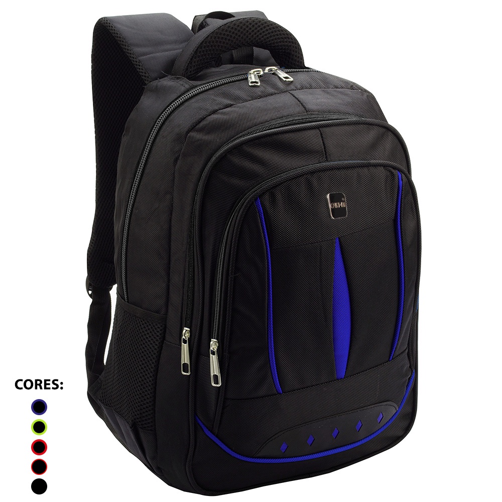 Mochila Masculina Escolar Mochila Feminina Faculdade Impermeável Resistente e Reforçada