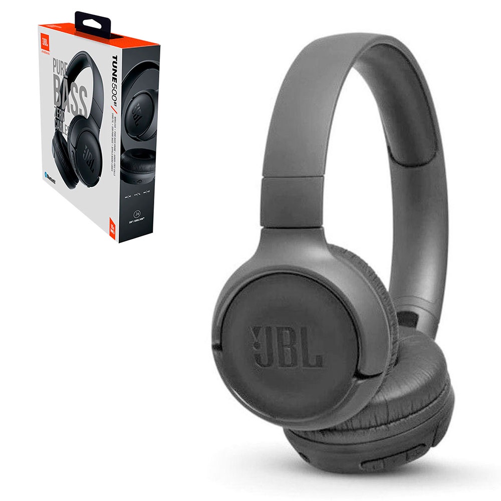 Fone JBL Tune 500BT Preto On-Ear sem fio Bluetooth Drivers 32mm ...
