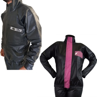 Capa de Chuva Conjunto Calça Jaqueta Motoboy Feminina Masculino