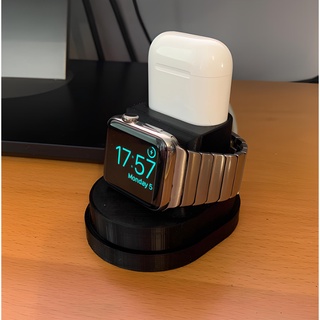 Estande Apple Watch e AirPods com suporte para carregamento