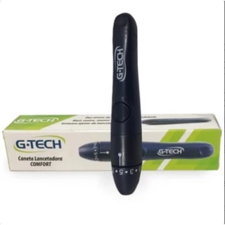 Caneta Lancetadora G-tech Lancetador Confort Para Diabetes