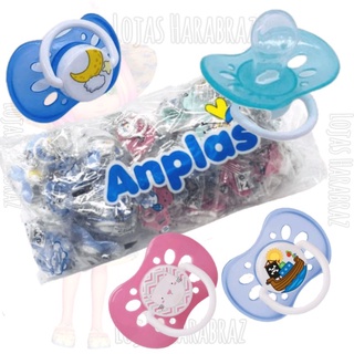 Chupetas Bico de Silicone Fase 2 de 6 Meses Acima Ortodôntico Pacote Com 10 ou 20 Unidades