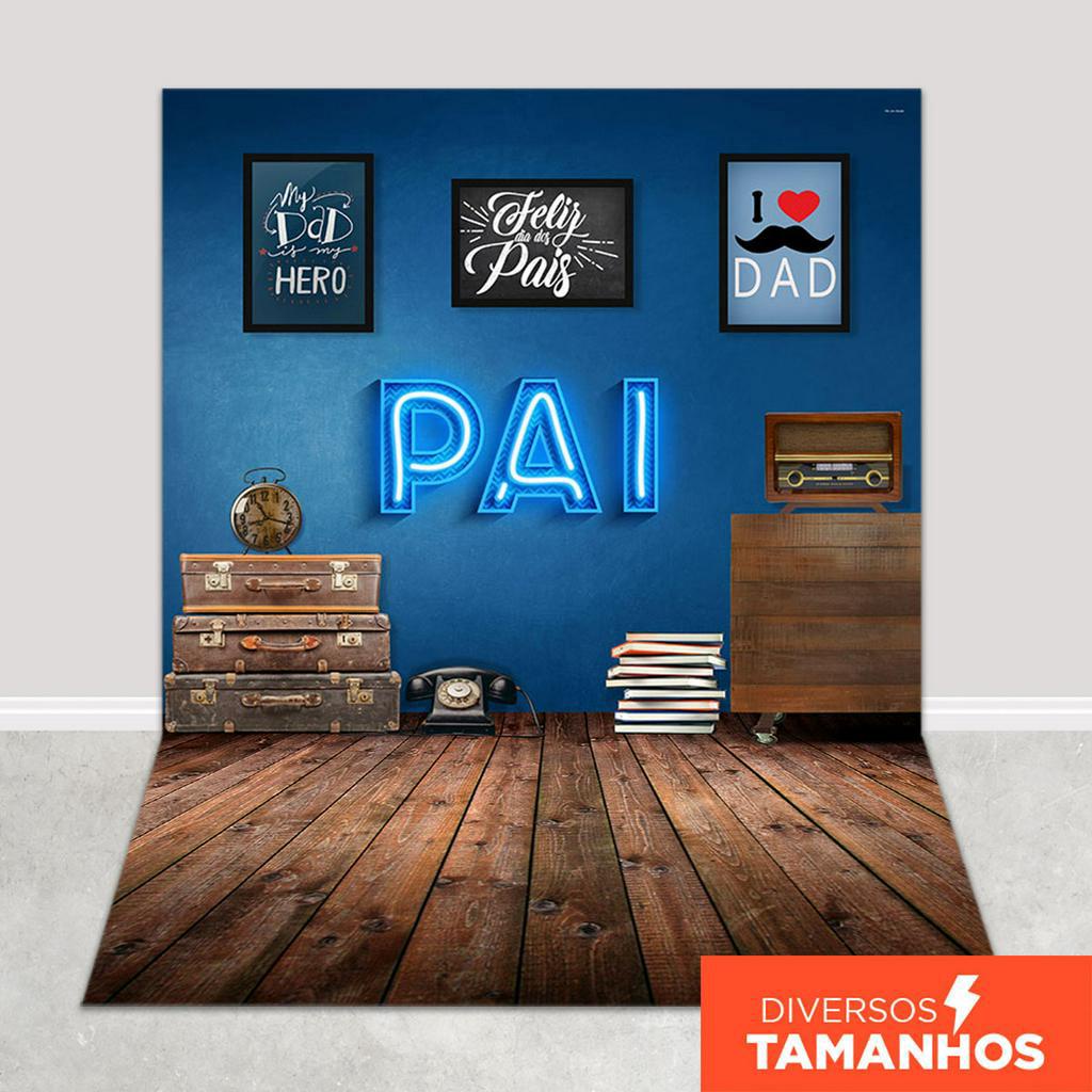 Fundo Fotográfico Painel Dia dos Pais Cenário Em Tecido Sublimado para Fotos - FPA-126 em Oferta na Shopee