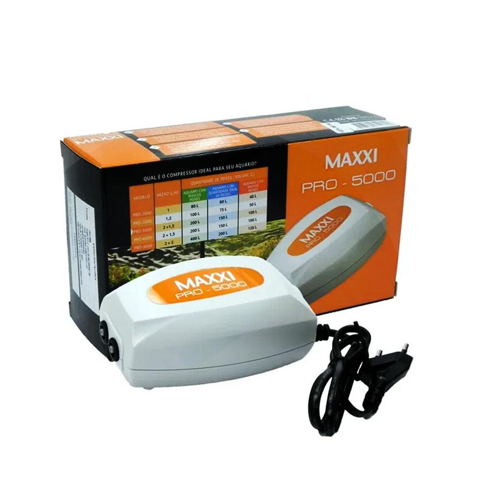 Maxxi Compressor de Ar Pro-5000 5w 110v Para Aquário