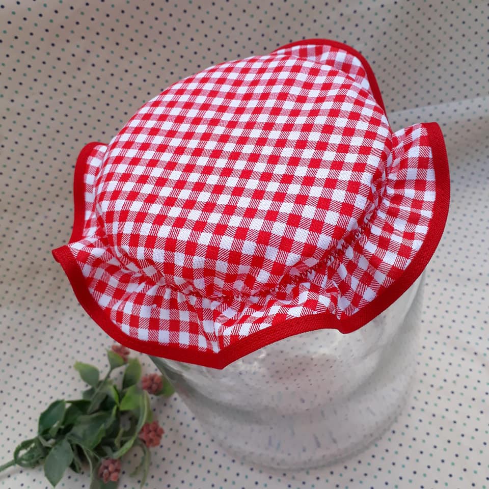 Capa de tecido para tampa de pote de conserva