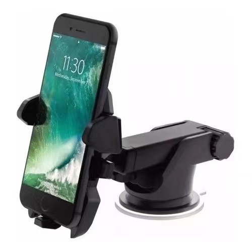 Suporte Celular GPS Carro Resistente Firme Haste Ajuste Prolongável Rotação 360 Base