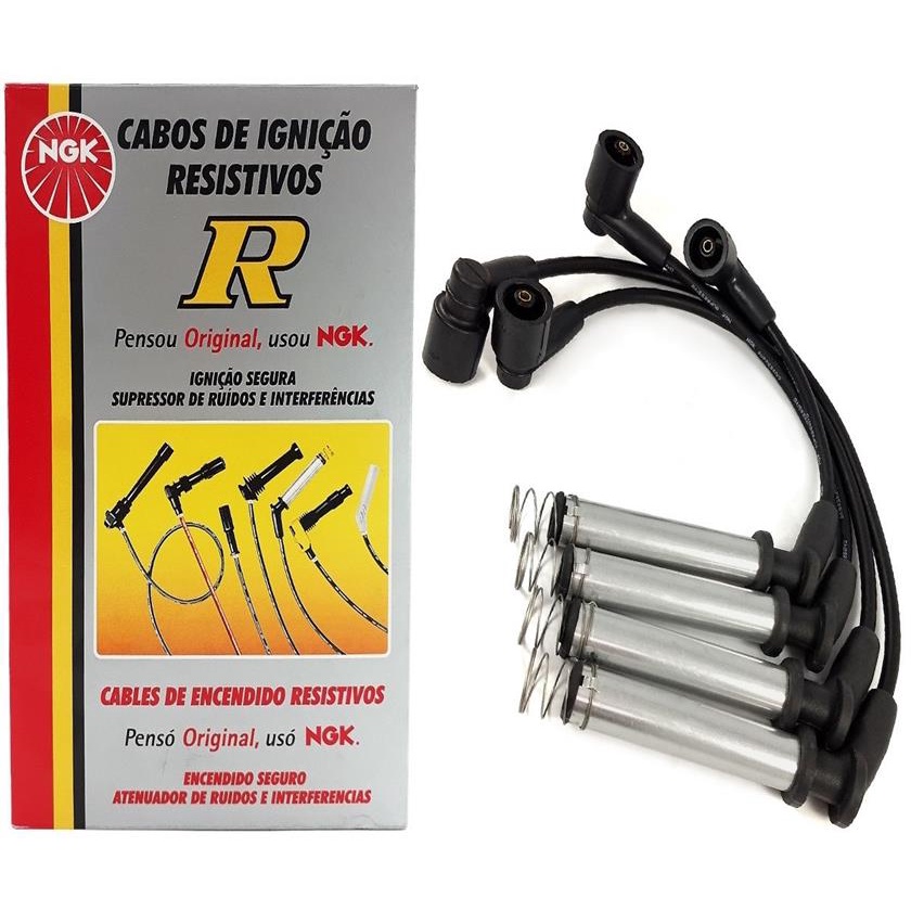 Cabo De Vela Agile Celta 1.0 1.4  Cobalt 1.4 Corsa 1.0 1.4 1.8 Meriva 1.4 1.8 Montana 1.4 1.8 S10 2.4 Palio Siena Strada Punto Stilo Doblo 1.8 8v  Ngk SCG73 em Oferta na Shopee