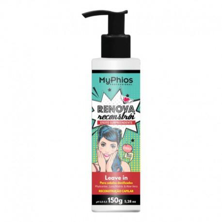 Leave-in Reconstrutora My Phios Renova Meu Cabelo - 150ml - Broto Cosméticos em Oferta na Shopee