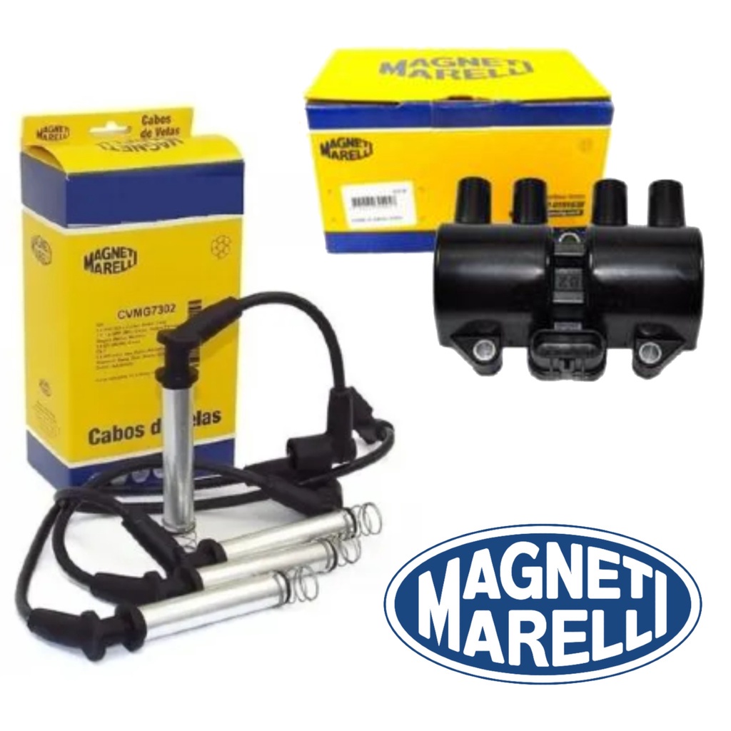 Bobina E Cabo Corsa Meriva Prisma Montana 1.4 8v 3 Pinos em Oferta na Shopee