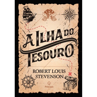 Livro - A ilha do tesouro - Principis em Oferta na Shopee
