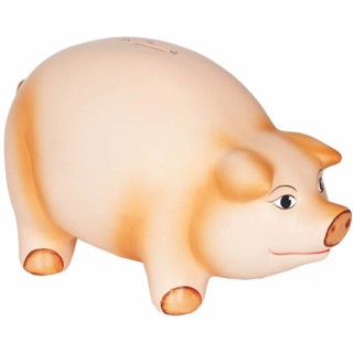 Porco Porcao Cofre - Cofrinho Gigante Em Ceramica 30 cm Comprimento em Oferta na Shopee