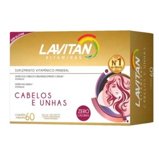 Lavitan Hair Cabelos e Unha 60 Comprimidos Cimed