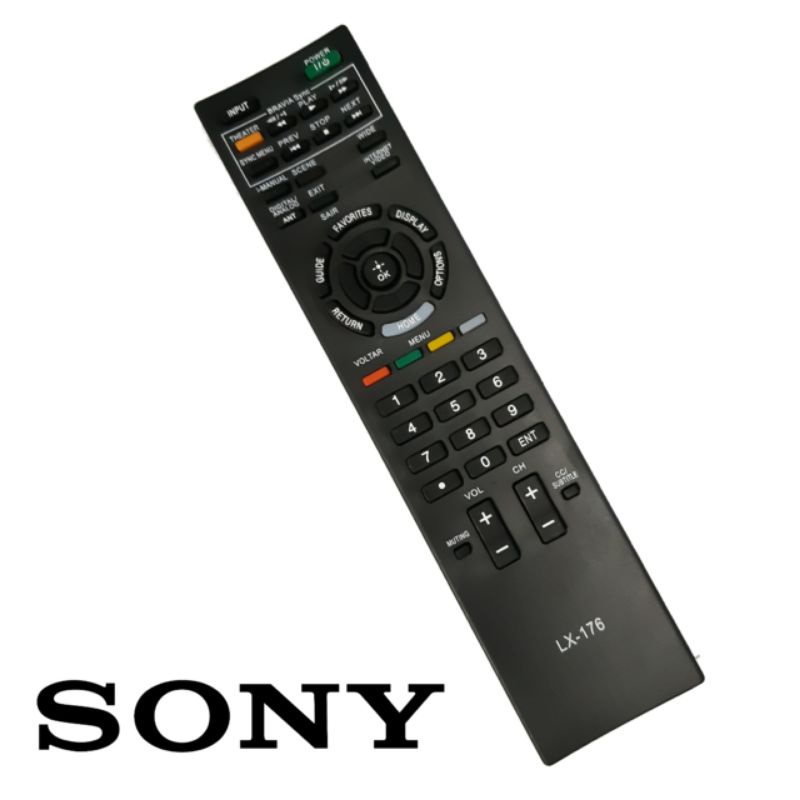 Controle Remoto P/ Tv Sony Bravia Kdl52 / 32ex405 / Kdl-ex5