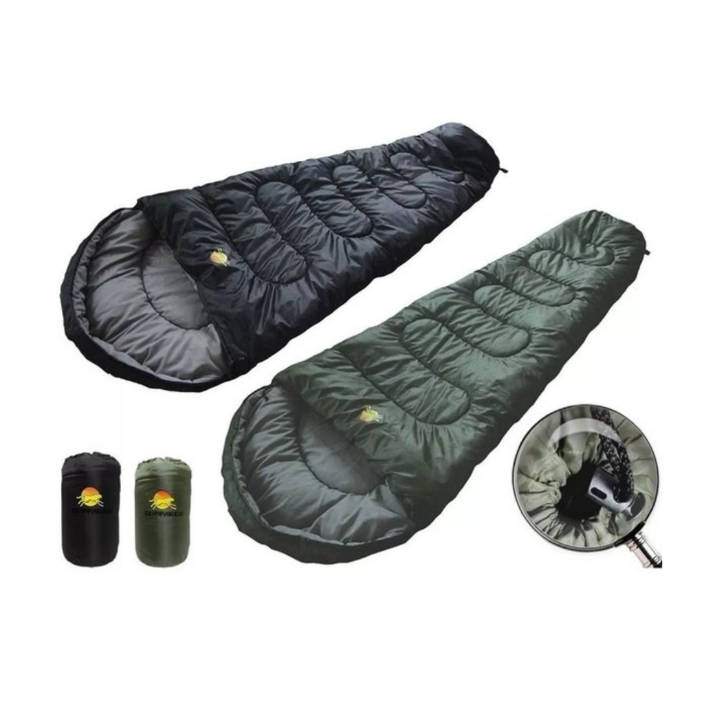 Saco De Dormir Casulo Ultralight Para Camping Barraca Guepardo
