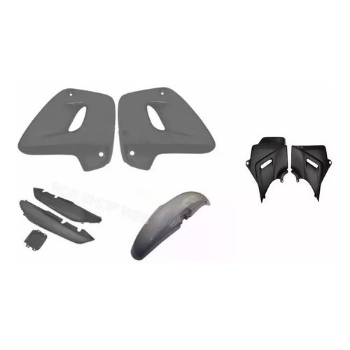 Kit 8 Peças Carenagem Sem Pintura Cbx 200 Strada