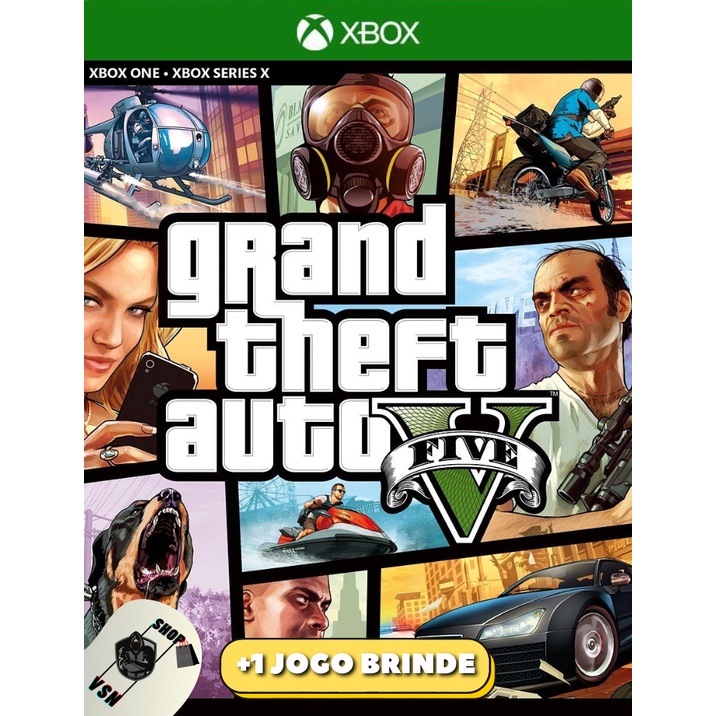 Jogo Grand Theft Auto V (gta 5) Para Xbox 360 Mídia Física em Promoção na  Americanas