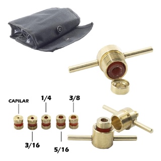 Kit Engate Rápido Refrigeração 3/16 1/4 5/16 3/8 E Capilar
