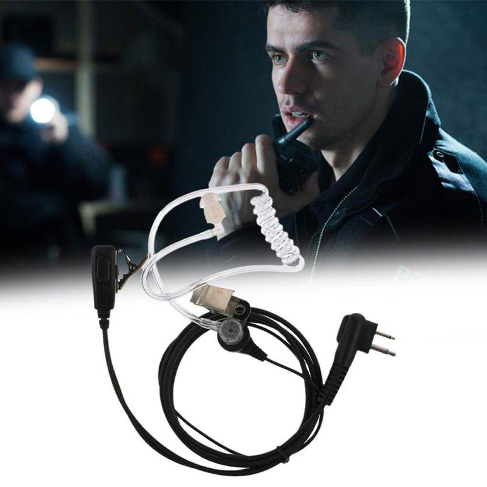 ASOMEDAYMX Fone De Ouvido Intra-Auricular Com Orientação Aérea Walkie Talkie Acessórios Protetor De Rádio Tubo Acústico