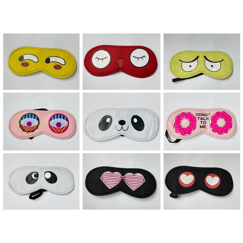 Máscara para Dormir / Tapa Olhos / Máscara de descanso coloridos em Oferta na Shopee