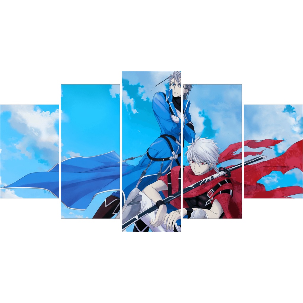 Quadro decorativo 5 peças Plunderer Anime | Shopee Brasil
