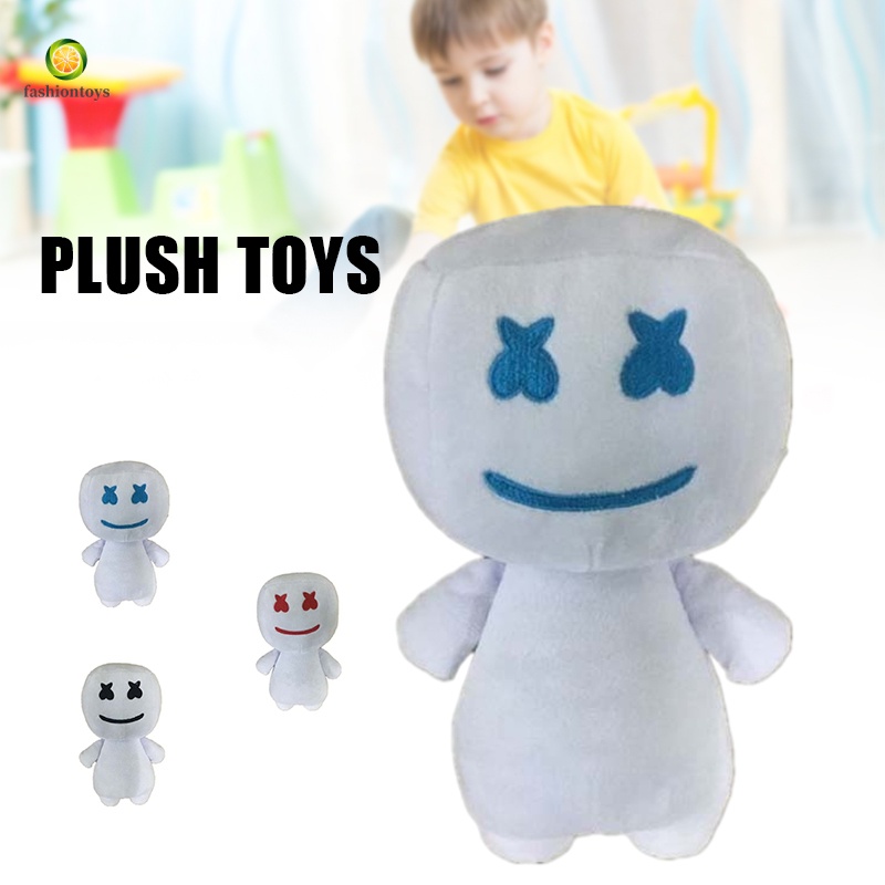 Marshmallow Bonito Boneca De Pelúcia DJ Marshmello Travesseiro Macio