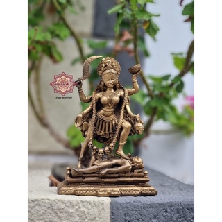 Deusa Kali Dourada 19 cm