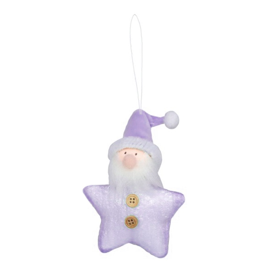 Enfeite para Pendurar Kringle Estrela Roxo - Cromus Natal - Fashion Accessories
