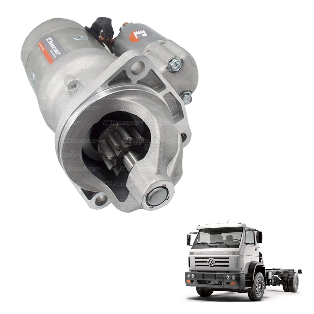 MOTOR DE PARTIDA VW 7.10/ 8.120 MWM 10 DENTES 12V 3KW