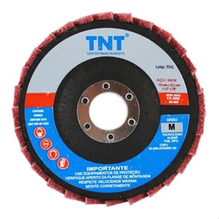 Disco Flap De Manta Abrasiva 115mm Médio Bear Tex p/ esmerilhadeira e lixadeira em Oferta na Shopee