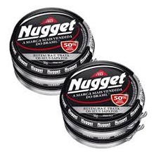Kit 2 Graxa para Sapato em Pasta Preta Nugget Lata 36g
