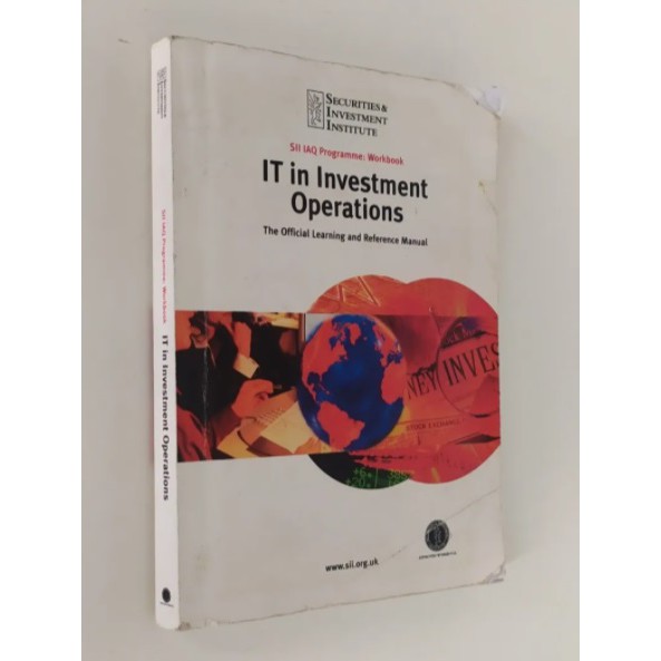 Livro It In Investment Operations: The Official Learning And Reference Manual