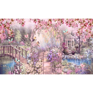 PAINEL JARDIM ENCANTADO, EM LONA FOSCA