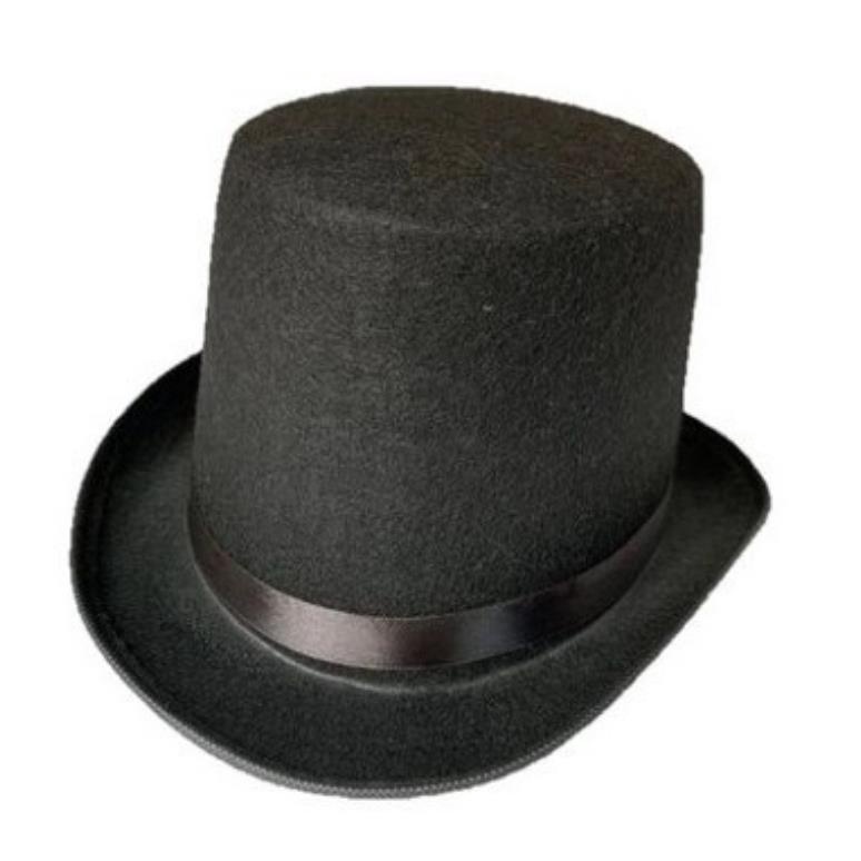 Cartola De Magico Preto Adulto e Infantil