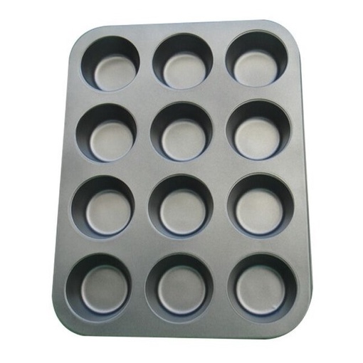 Premier Housewares 0104337 Teglia per 12 Cupcake, Antiaderente