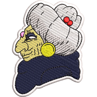 Patch A Viagem de Chihiro Zeniba termocolante bordado