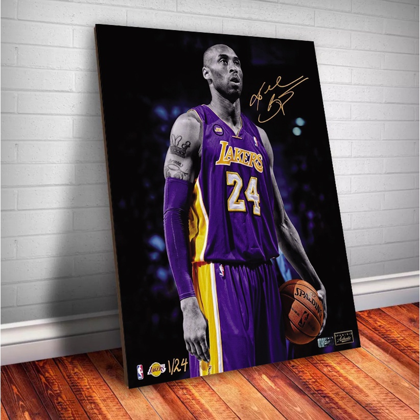 Placa decorativa MDF Kobe Bryant (28x20 A4) Quadro parede & decoração