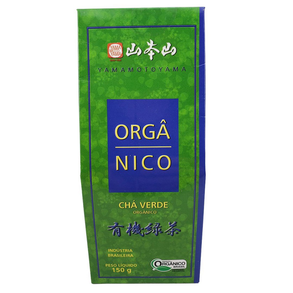 Chá Verde Yamamotoyama Orgânico Caixinha 150g