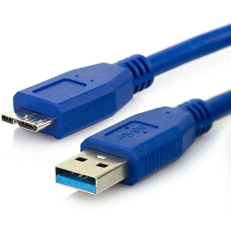 Cabo USB 3.0 Macho x Micro B HD Externo 1.5metros