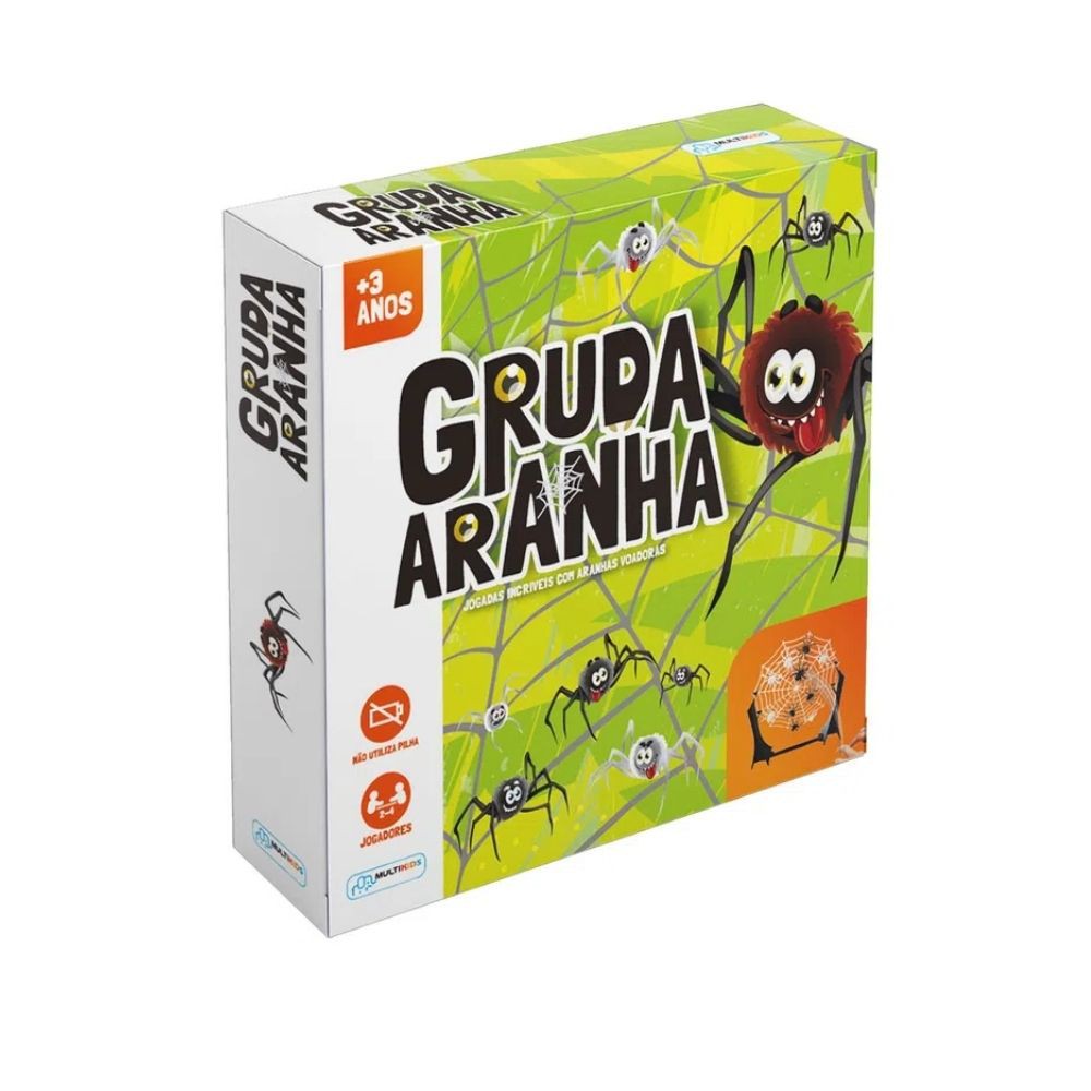 Jogo Gruda-Aranha BR600 - Multikids em Oferta na Shopee