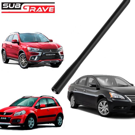 Haste para Antena de Teto Mega Flex MITSUBISHI/ NISSAN/ SUZUKI - Rosca Externa 5mm