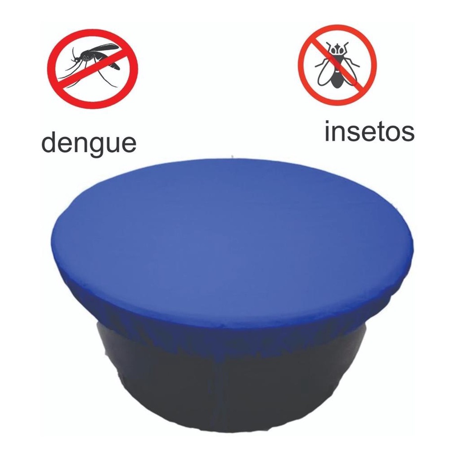 Capa de Caixa Dagua 1000 L Tampa de Lona Resistente Tela Protecao Dengue Sujeira