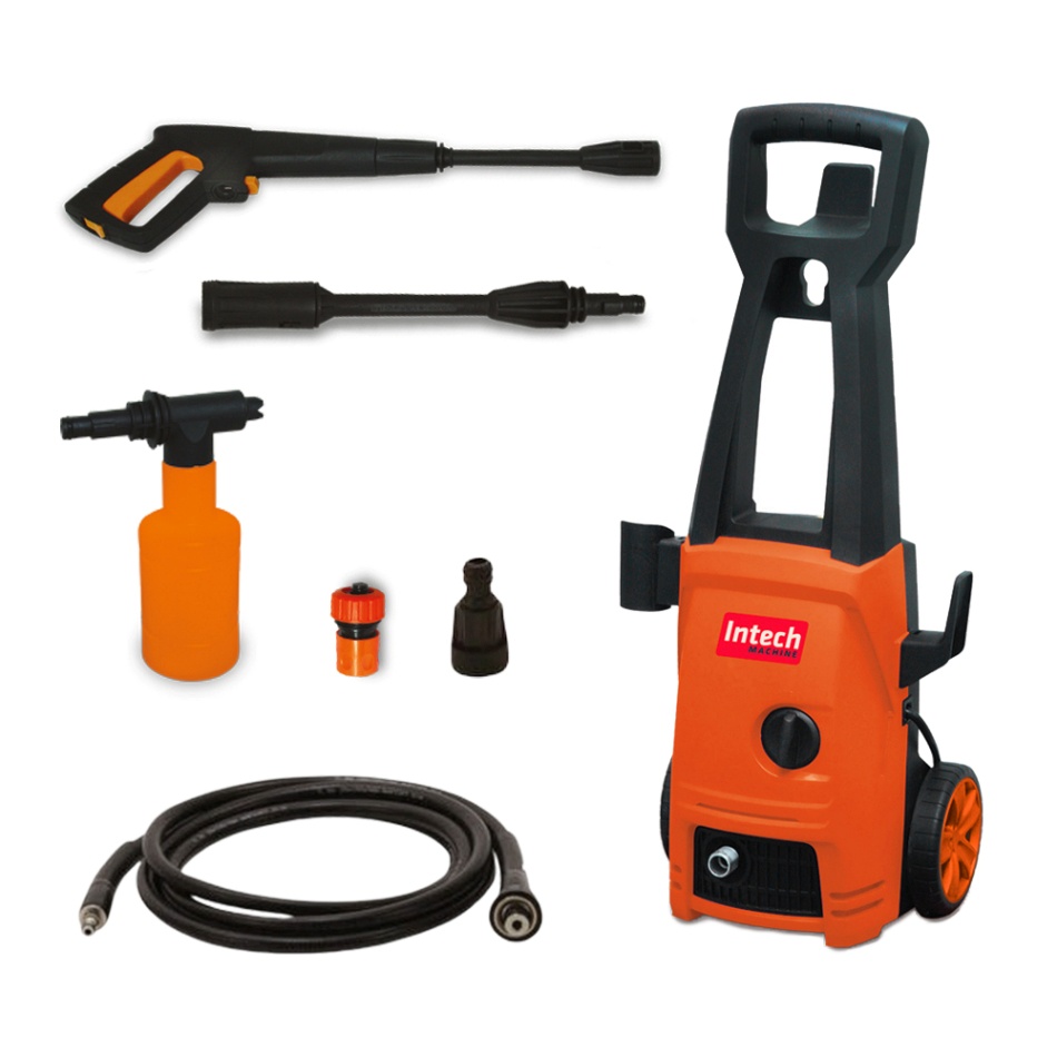 Lavadora De Alta Pressão Acqua1400 De 1300w Com 1450psi De Pressão Máxima Intech Machine