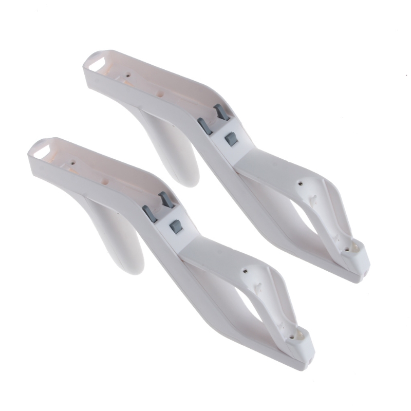 2 Pcs Destacável Gaming Gun Holder Para Nintendo Wii Zapper Controle