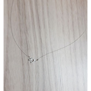 Colar Fio de Nylon com Fecho em Prata 925