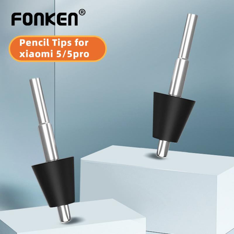 Fonken Metal Caneta Stylus Inteligente Nib Portátil Substituível De Alta Sensibilidade Escrita Tablet Lápis Ponta Acessórios De Reposição Para Xiaomi