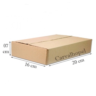 50 Caixas de papelão Maleta C20XL16XA07 em Oferta na Shopee