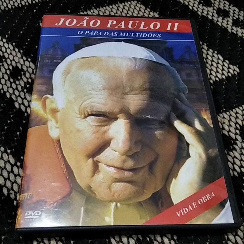 dvd papa João Paulo II o papa das multidões