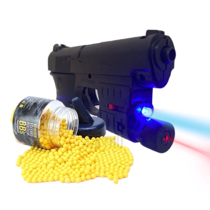 Kit 2 armas revolver de brinquedo infantil pistola para brincadeiras de  criança