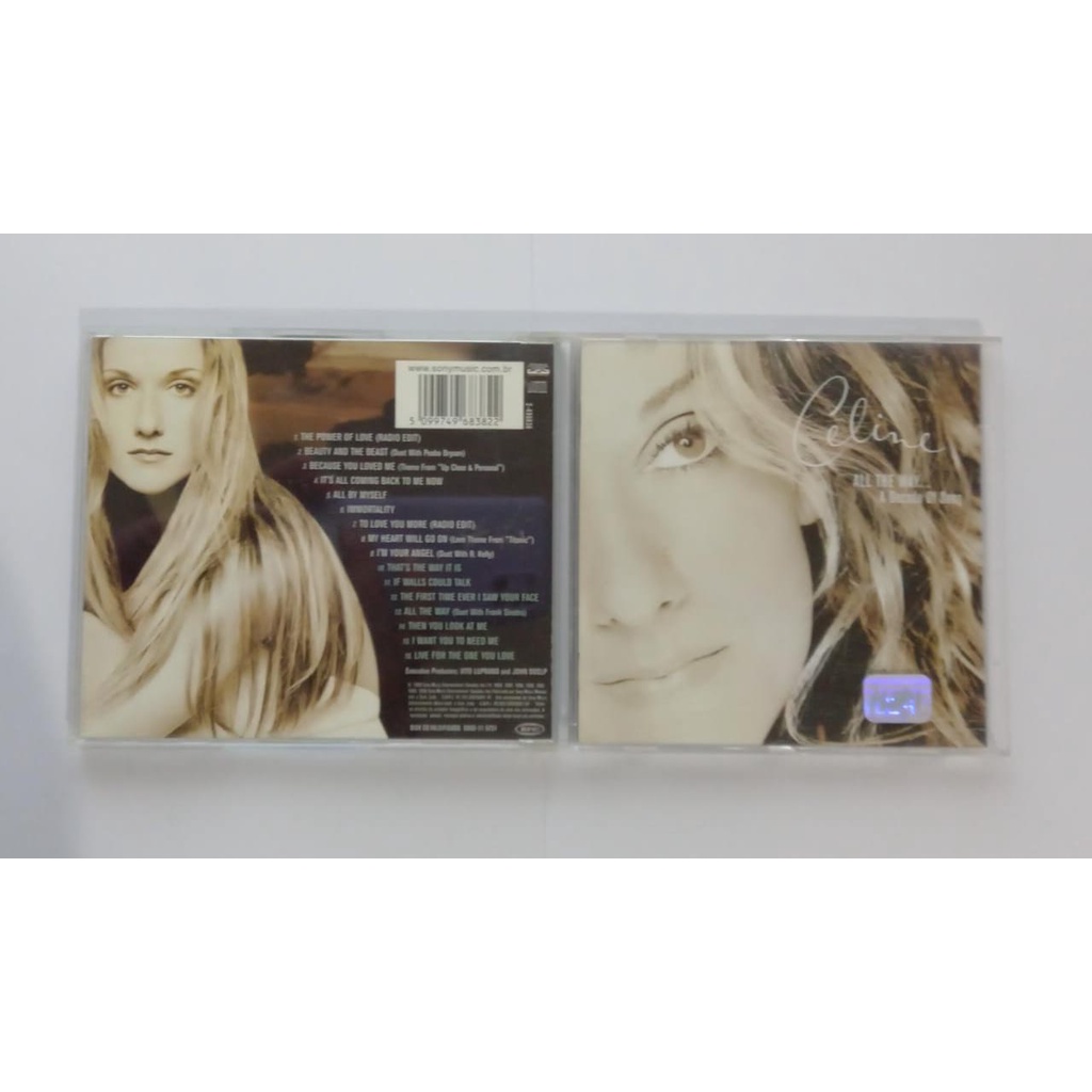 CD Celine - All the way... A decade of song
