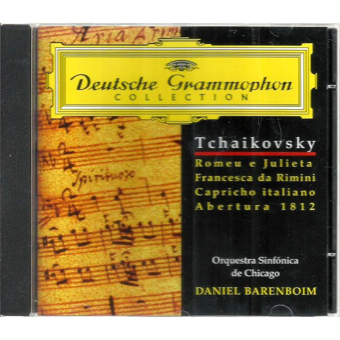 1222 Mcd- Cd Original 1999- Deutsche Grammophon- Tchaikovsky Romeu e Julieta- Francesca da Rimini- Capriche Italiano- Abertura 1912- Clássica
